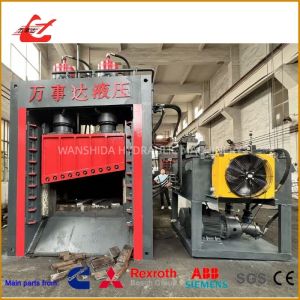 China Heavy Duty Metal Shear Machine With 12500kN Force And PLC Control on sale