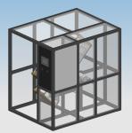 Drum Drop Weight Impact Testing Machine Sheet Metal Case Various Colors