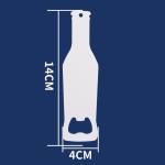 Customized Coated Stainless Steel Sublimation Bottle Opener Blanks Corrosion