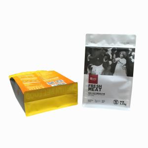 China Custom Print 5kg Fishing Bait Flat Bottom Bags Packaging Material Laminated Pouches for Dry Food factory