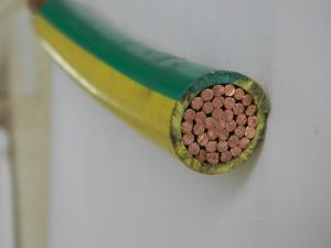 China Single Core Stranded Copper Wire 1.5 Sq Mm 2.5 Sq Mm 4sq Mm 6sq Mm 10 Sq Mm factory