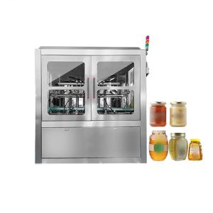 NPACK Full Automatic Soy Sauce Filler Cream Paste Jar Filling Machine