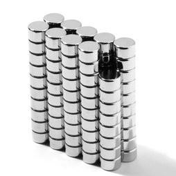 China N42 Neodymium Round/Disc NdFeB Magnets D5x3mm plating zinc factory