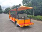 14 Person 4 Wheels Electric Sightseeing Bus Electric Tourist Car with Vacuum