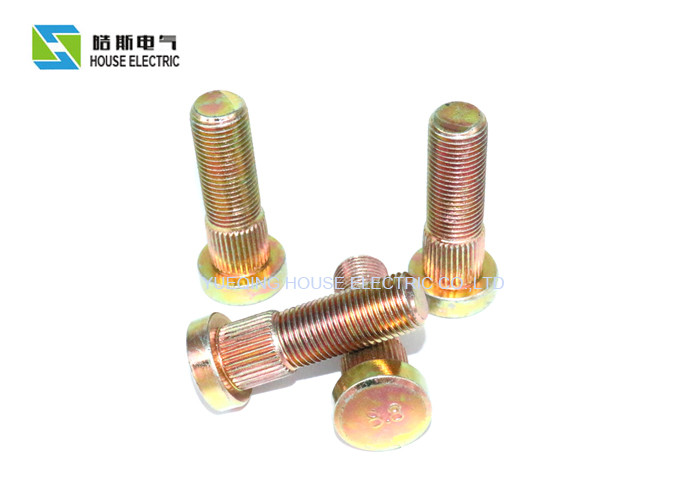 Zimmatic style grade 8 galvanized gearbox wheel bolt