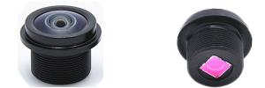 China Vehicle mount lens, 1/2.7 size, HFOV: 190 Deg, TTL 14.52mm, MR-H8067A factory