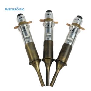 China Two Ceramics Ultrasonic Welding Converter 25Khz Waterproof factory