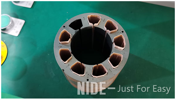 stator insulation paper insertion machine.jpg Stator Slot Paper Insertion Machine Bldc Motor Winding Insulation