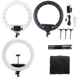Yidoblo 55cm 22 Inch Ring Light Photographic Phone Holders Vlog Led Light Selfie