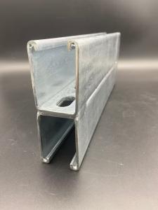 China 41x124 Carbon Steel Slotted Back to Back Unistrut Channel factory