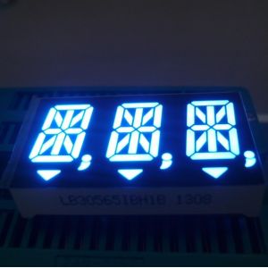 Ultra Red Triple Digit 14 Segment Led Display For Medical Instrument , 14 Seg