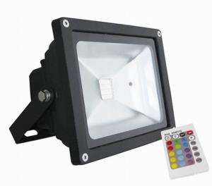 China High Transparent Glass 50W 6000K Cold White RGB LED Flood Lighs 3 Years Warranty factory