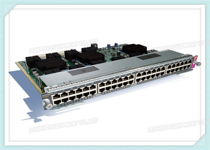 High Performance Cisco SPA Card WS-X4748-RJ45-E 4500 E-Series Line Card