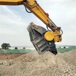 10-20 ton heavy duty excavator bucket for sale,the bucket capacity is 0.4-0.8