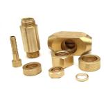 Fabricated CNC Brass Parts Polishing CNC Machining