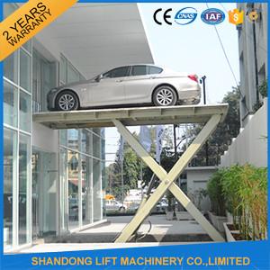 China 1 T - 20 T Automotive Hydraulic Scissor Car Lift factory