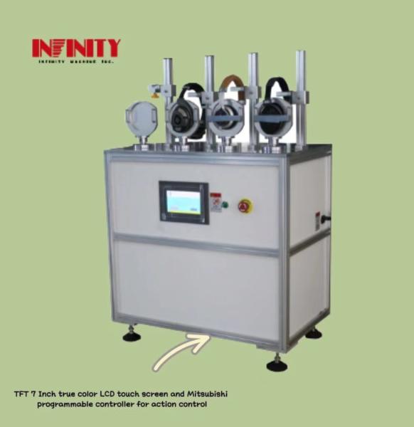 China AC Servo Motor Driven Headphone Torsion Life Testing Machine With 1-999999 Test Times factory