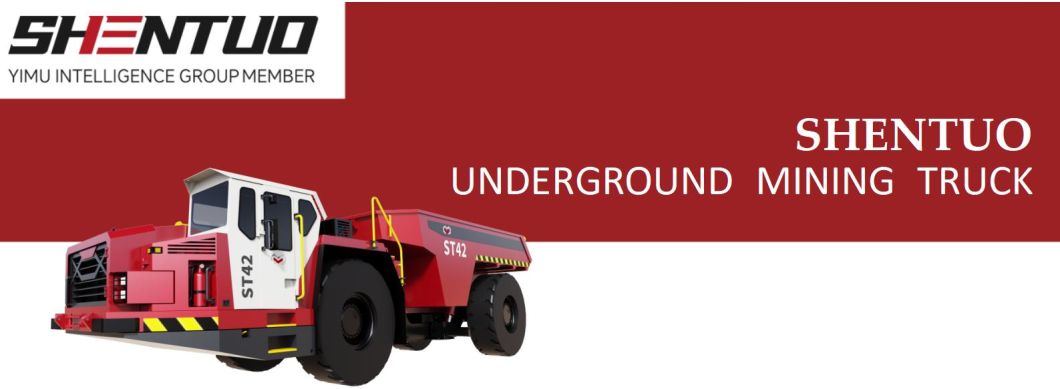 Hot Sale Tunnel Used St42 Underground Mining Truck with 42 Ton Capacity