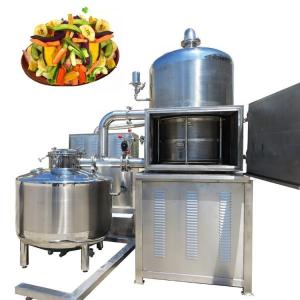 China New Models Deep Fryer Machine Industrial Snacks Potato Vacuum Frying Machine factory