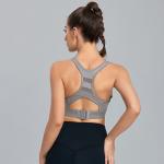 Shockproof Plus Cup Sports Bra Womens Fixed Breast Pad With Shoulder Strap
