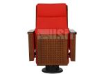 Modern Wooden Outer Back Auditorium Theater Seating Strong Steel Structure