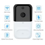 IP66 720P smart home wireless video doorbell With Mobile APP