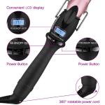 ROHS Certified Travel Hair Curling Wands Professional Electric Hair Waver Iron
