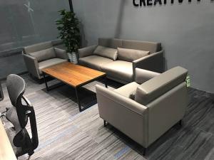 China Dious Office Reception Sofa Set Furniture Medium Firm Cushion factory