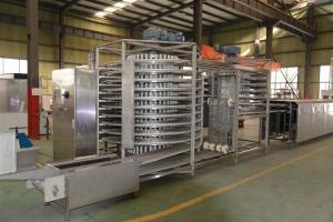 China 304 Stainless Steel Bread Spiral Cooling Tower Machine Factory Price factory