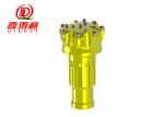 QT 50 Yellow Dth Hammer Button Bits , Special Steel Downhole Drilling Tools