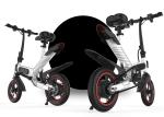 Aluminium Alloy Folding Electric Bicycle Speed 25 - 40 Km / H Mechanical Disc