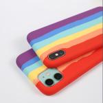 Rainbow Cell Phone Protective Covers For IPhone 12 Pro Max 11 7 8 Plus Mini XS