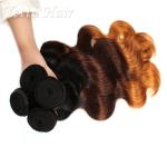 Peruvian 7A Grade Virgin Hair / Double Weft Human Hair Weave