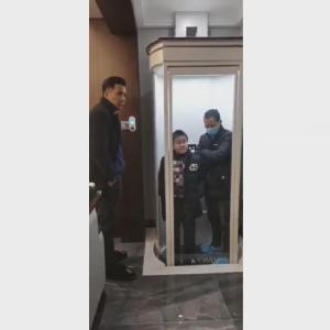 China 400 Kg Capacity Small Capsule Lift For Home Elevator Overload Protection factory