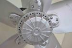 1250rpm External Rotor Motor AC Axial Flow Fan 450mm Blade Single Phase Four