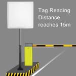 15m RS232/485 WG26/34 RELAY Integrated Uhf Rfid Reader Gates / Boom Barriers