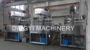 China High Viscosity Cream Emulsion Mixer Machine 15Kw Emulsifying Motor Safety Valve factory