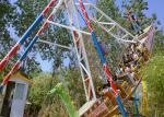 Outdoor Playground Pirate Boat Ride , 60 Degree Pirate Ship Carnival Ride