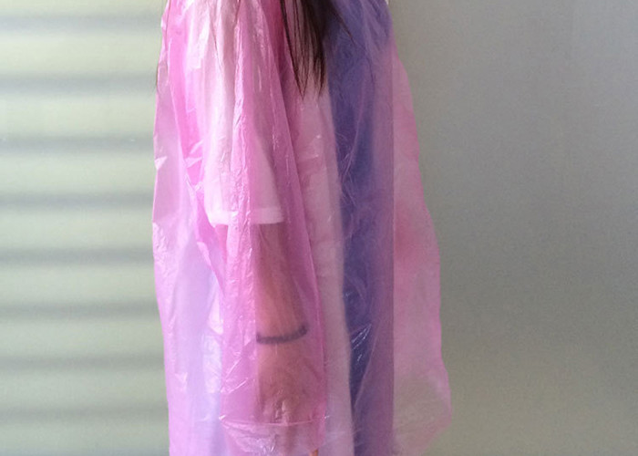 Custom eva outdoor travel bag poncho adult backpack raincoat