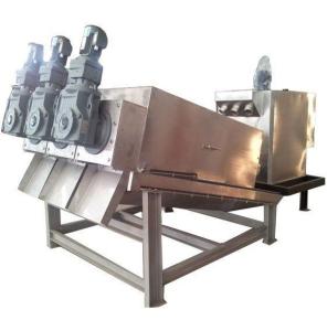 China Filteration Volute Screw Press Improve Desilter Sludge Thickener Industrial factory