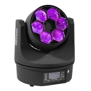 China Outdoor Party Laser Stage Disco Light with 6pcs Small Bee Eyes LED Moving Head Beam factory