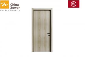 China BS476 Tested Refuge Room 60 Minute Fire Rated Wood Doors/ Melamine Finish/ Max. 4'X 8' on sale