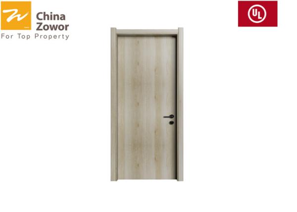 BS476 Tested Refuge Room 60 Minute Fire Rated Wood Doors/ Melamine Finish/ Max.