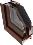 6000 Series Aluminium Alloy Windows Kitchen Use Customized Length Color