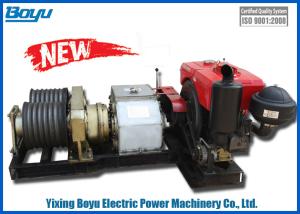 China 50kN 18 kw Cableway Puller For Underground Cable Equipment factory