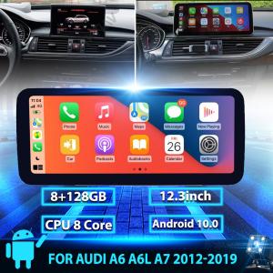 China Double Din A6 A6L A7 Audi Android Radio full touch screen Head Unit car stereo factory