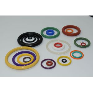 Compression Molding Rubber O Rings With Good Oil Resistance