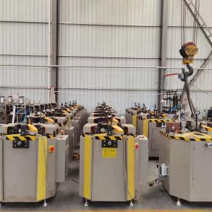 China Aluminum Corner Crimping Machine For Aluminium Windows 48KN Crimping Pressure factory