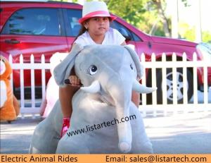 China New Design Coin Operated Electrical Animal Toy Cars Stuffed Toys on Animal for Child factory