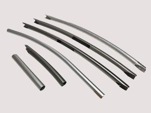 China Mirror Surface Cnc Machined Aluminum Parts Round Aluminium Profile factory